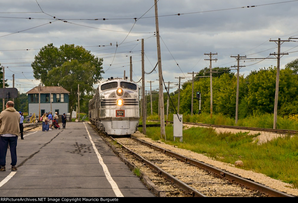 CBQ E5A Locomotive Nebraska Zephyr